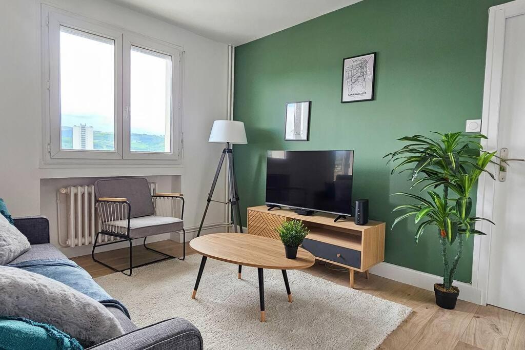 サン・テティエンヌC'Est Chez Maurice! 4 Ch Wifi Balcon Parking Freeアパートメント エクステリア 写真